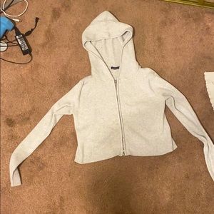 Brandy Melville Arden Cropped Hoodie